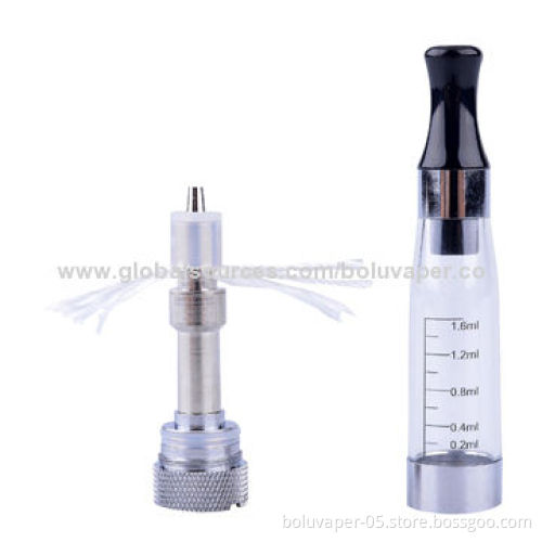 CE5 E Cigarette Clearomizer, Replaceable Coil, Hold Up to 1.6mL Liquid